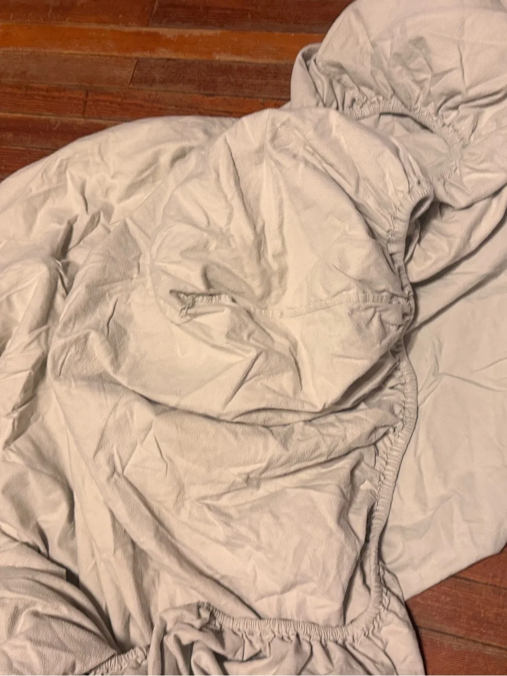 LL bean queen fitted sheet (bottom only) cotton flannel